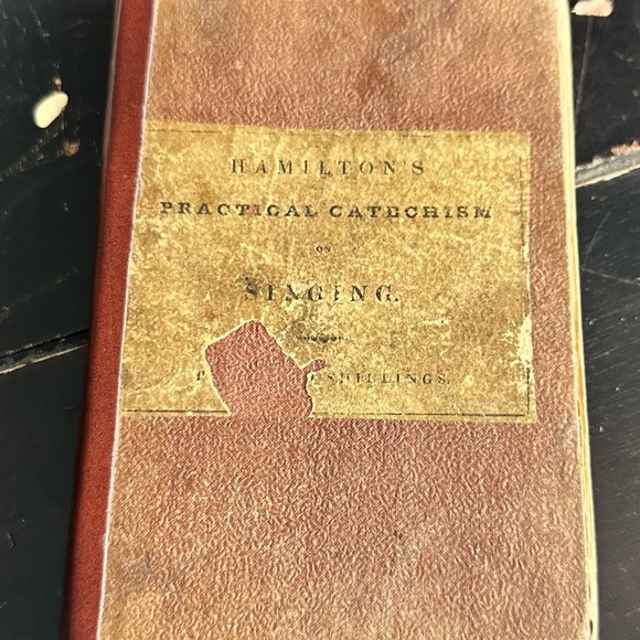 Antique 1880 Copy Of Hamilton Prectical Catechism On Singing Extremely RARE - Picture 1 of 8